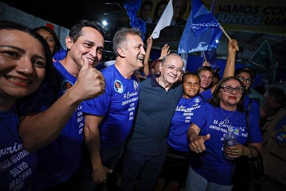 Prefeito Vadecir e Sílvio Mendes
