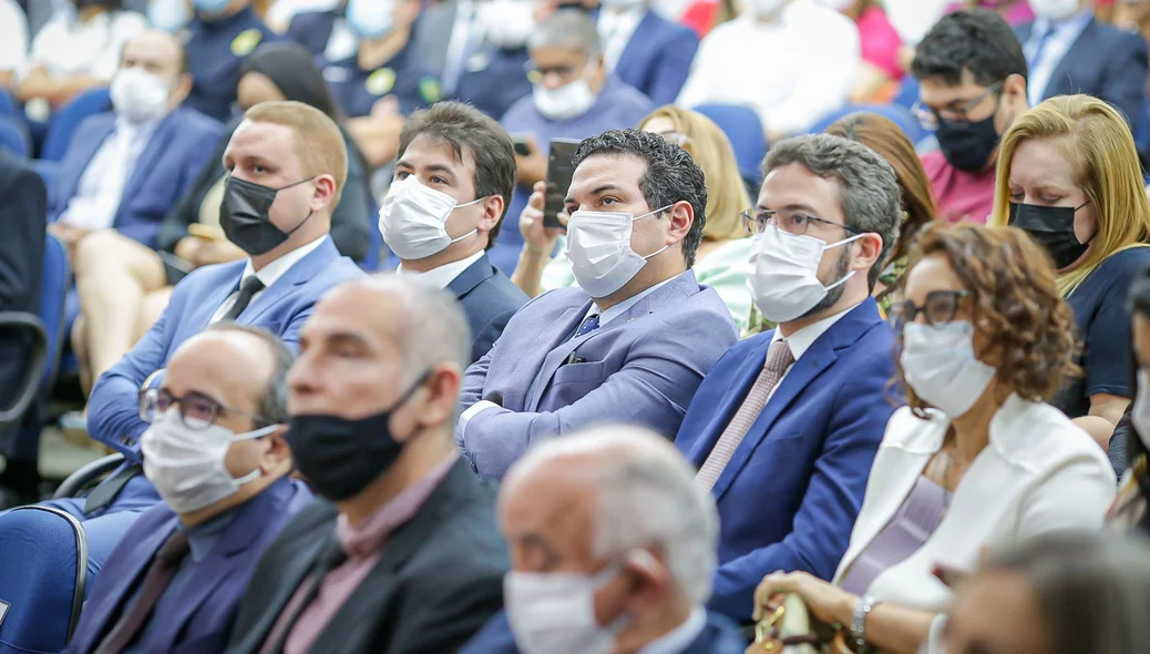 Presentes no evento