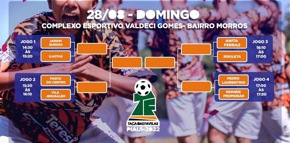 Quartas de finais da Taça das Favelas Piauí