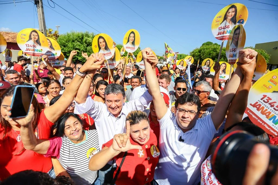 Rafael e Wellington realizam caminhada em Joca Marques
