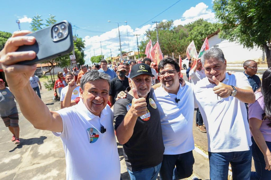Rafael Fonteles e Wellington Dias