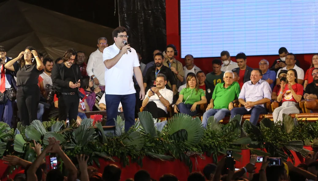 Rafael Fonteles em discurso