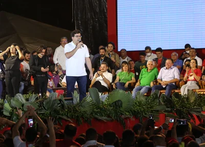 Rafael Fonteles em discurso