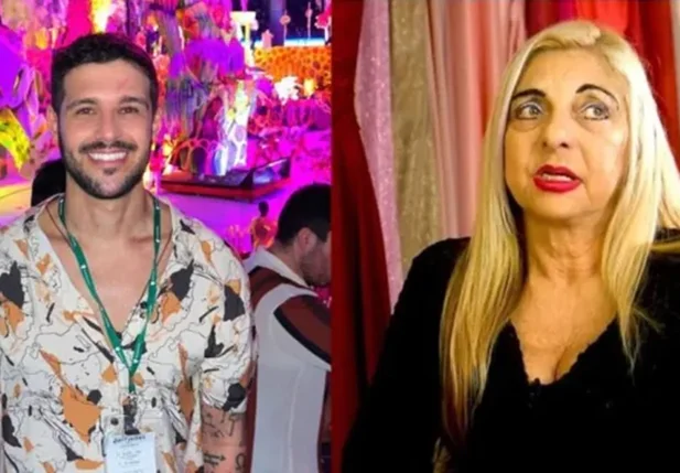 Rodrigo Mussi e sua mãe, Mara Lúcia Abrão