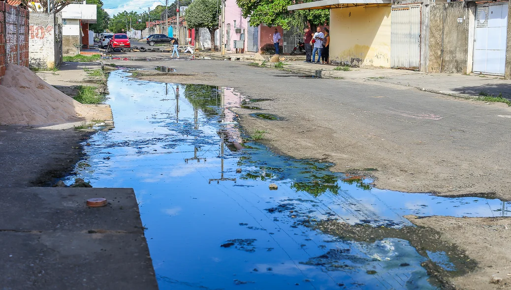 Rua fica localizada na zona Norte de Teresina