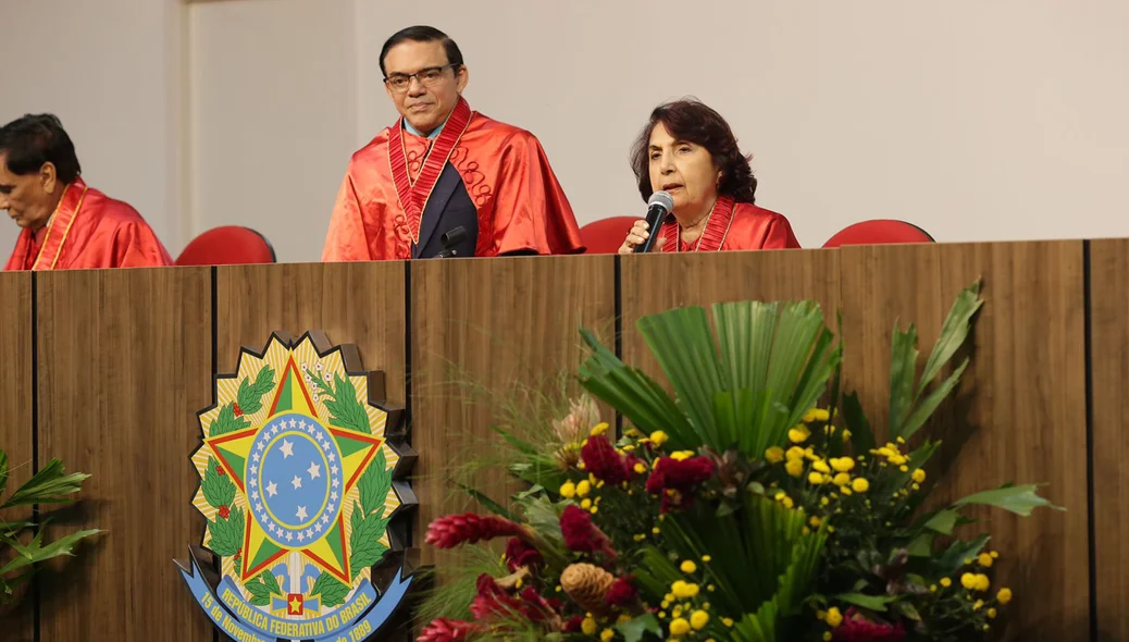 Solenidade ocorreu no auditório do TRT
