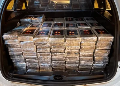 Tabletes de cocaína apreendidos em Presidente Prudente
