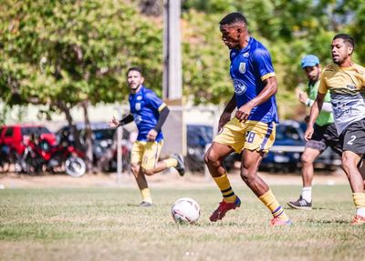 Tiradentes em jogo preparatório
