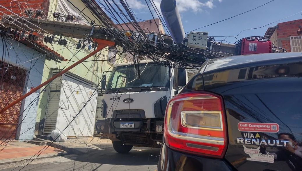 Todos os moradores ficaram sem energia elétrica
