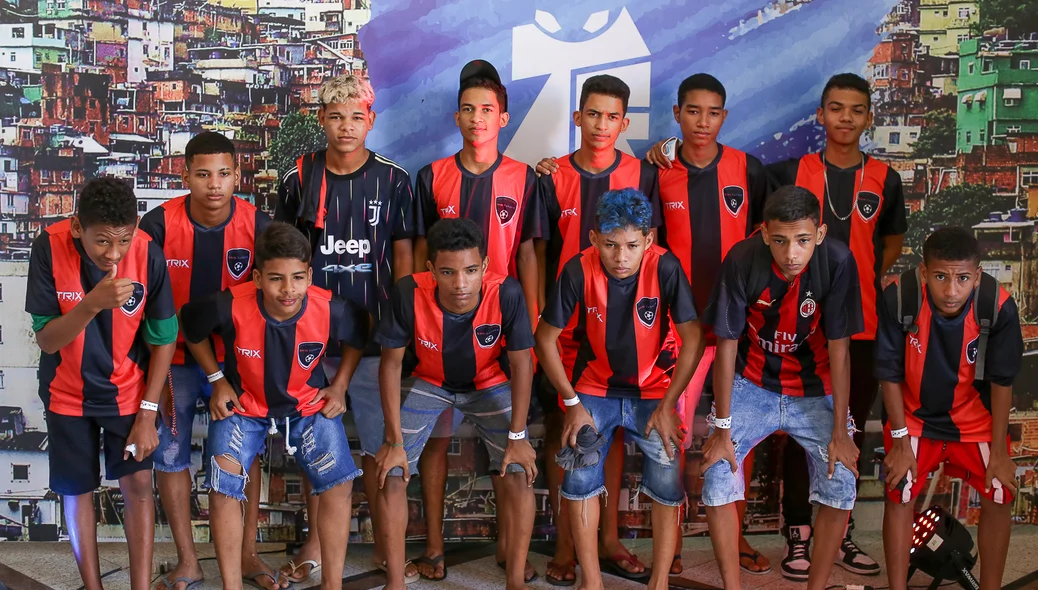 Uma das equipes participante do campeonato