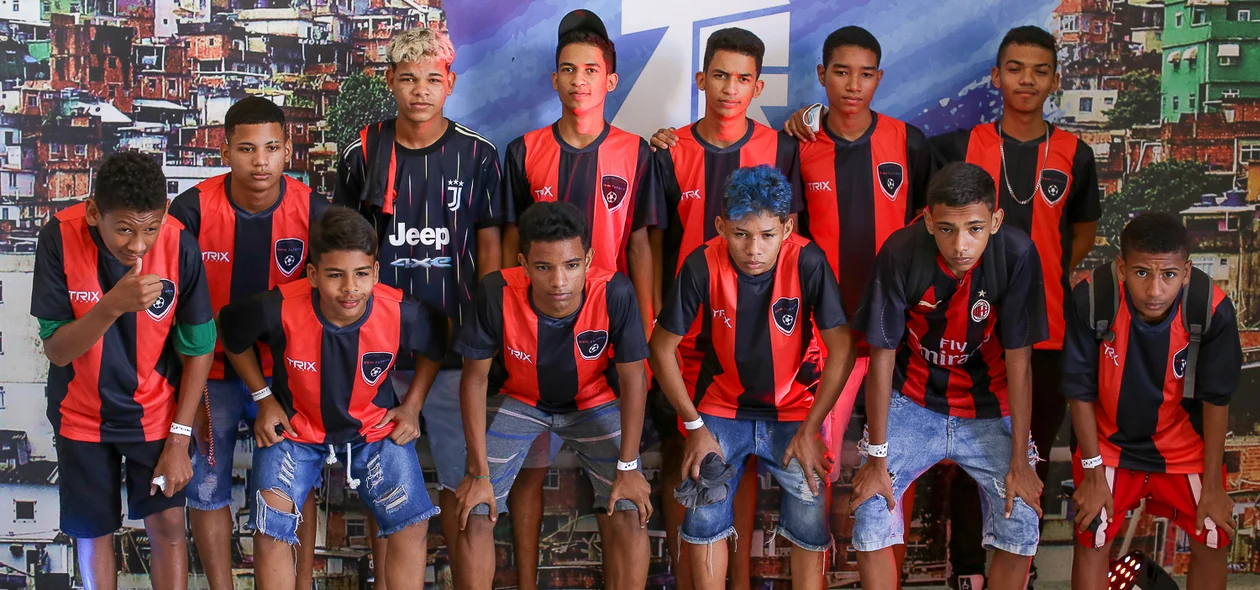 Uma das equipes participante do campeonato