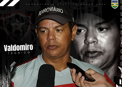 Valdomiro, técnico do Ferroviário