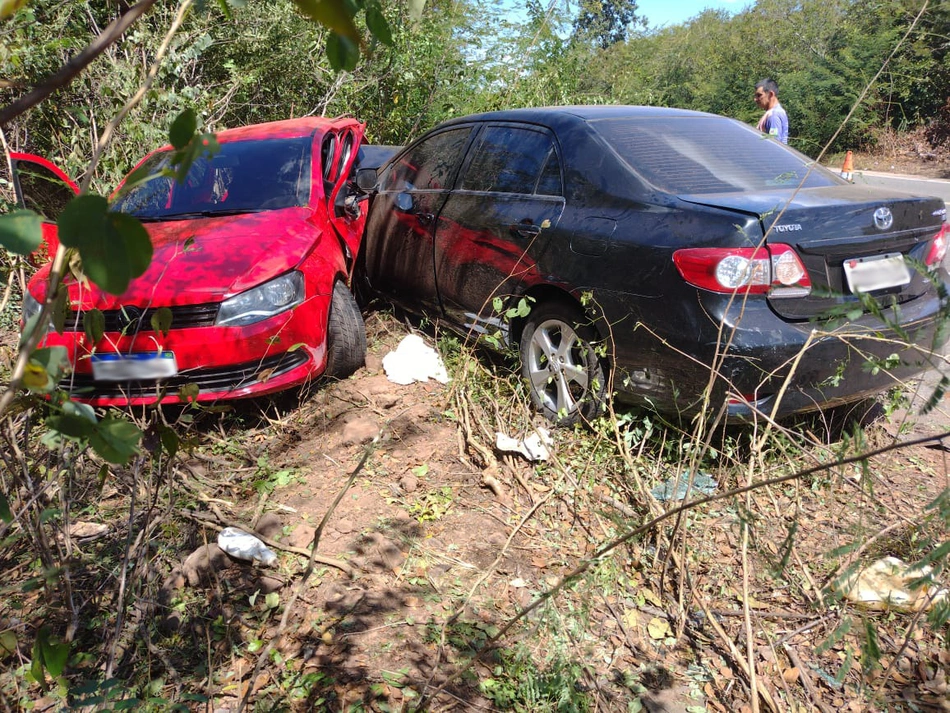 Veículos envolvidos no acidente