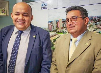 Vereadores Neto do Angelim e Valdemir Virgino