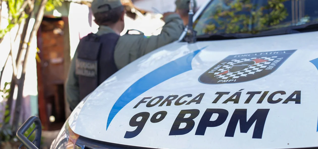 Viatura da Força Tática do 9º BPM