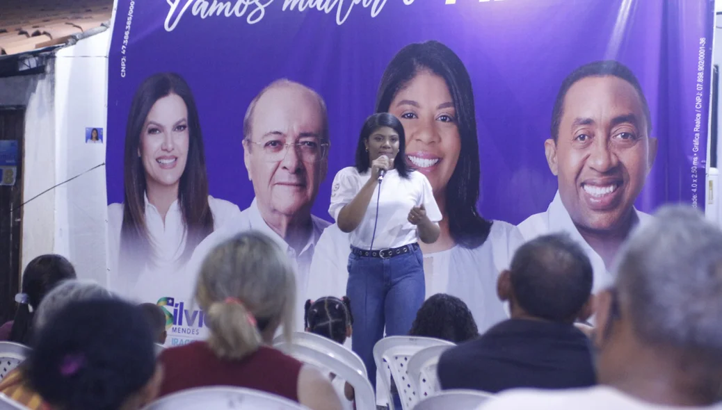 A noite de diálogos contou com a presença de muitos moradores, lideranças locais e apoiadores da candidata