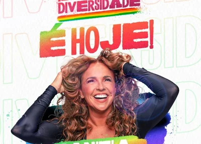 A Parada da Diversidade 2022 e baiana Daniela Mercury será a grande atração da noite