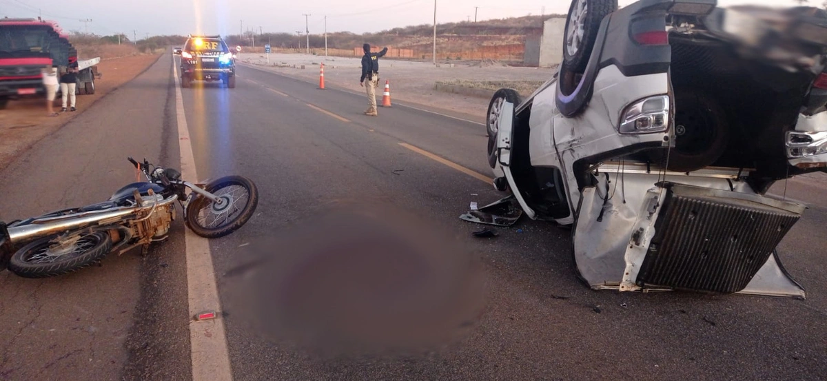 Acidente aconteceu na BR 407