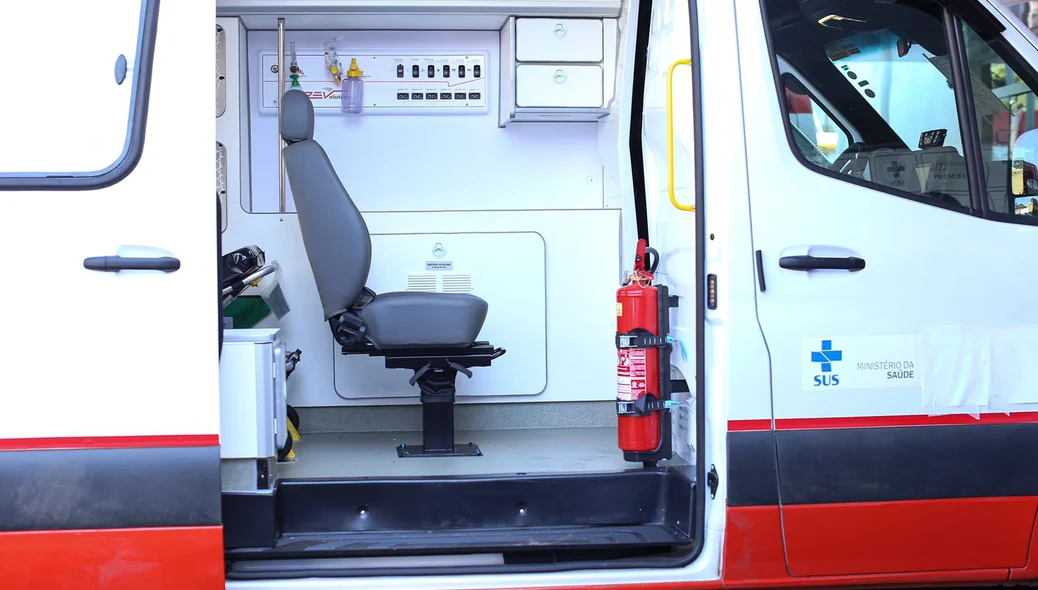 Ambulância do SAMU
