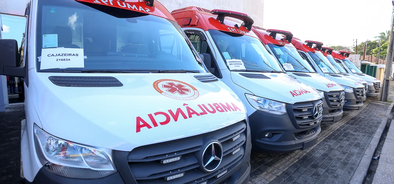 Ambulâncias do SAMU