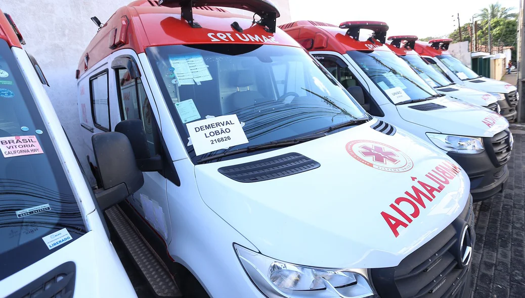Ambulâncias serão distribuídas a 12 municípios