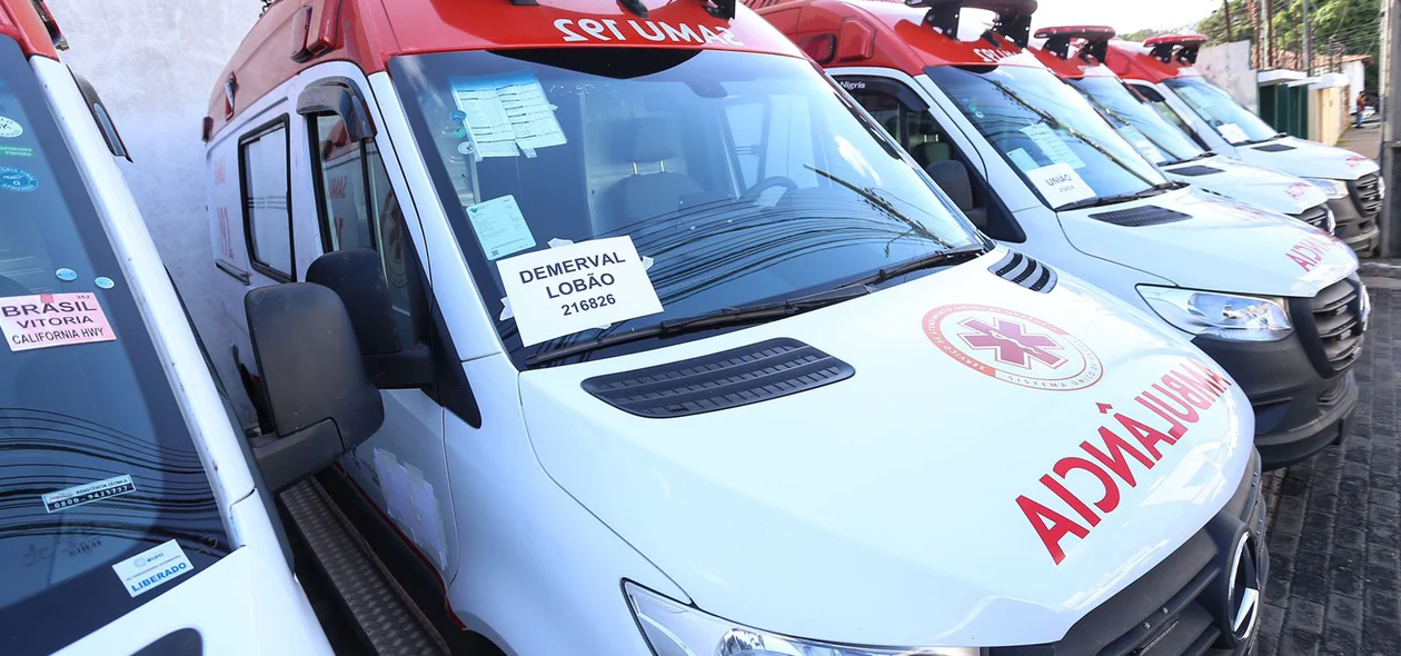 Ambulâncias serão distribuídas a 12 municípios