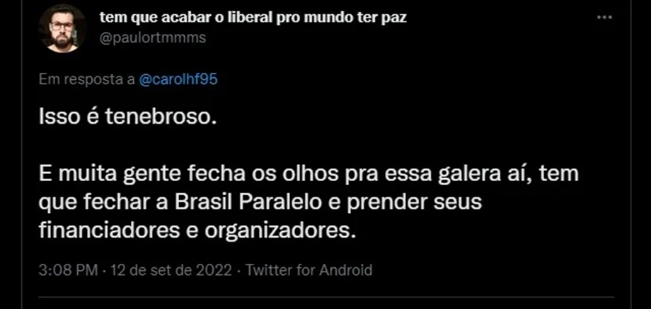 Ameaças ao Brasil Paralelo