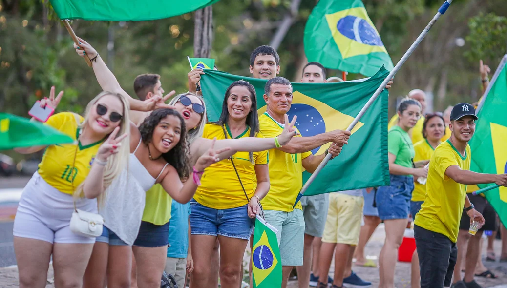 Apoiadores de Bolsonaro em Teresina