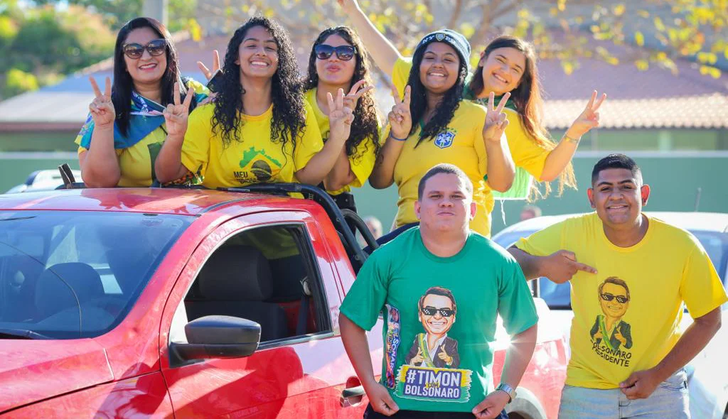 Apoiadores de Bolsonaro realizaram carreata neste dia 7 de Setembro em Teresina