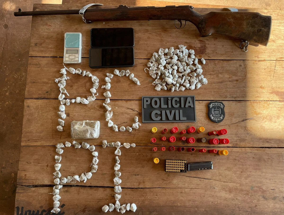 Apreensão de drogas