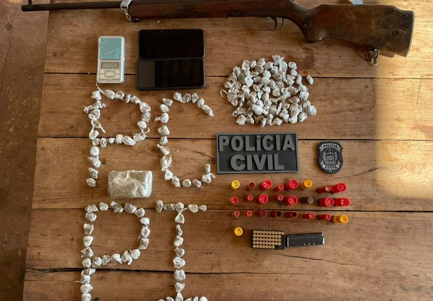 Apreensão de drogas