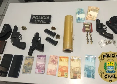 Apreensões no povoado Soinho