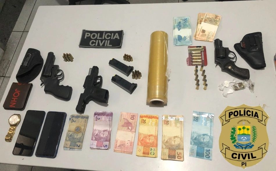 Apreensões no povoado Soinho