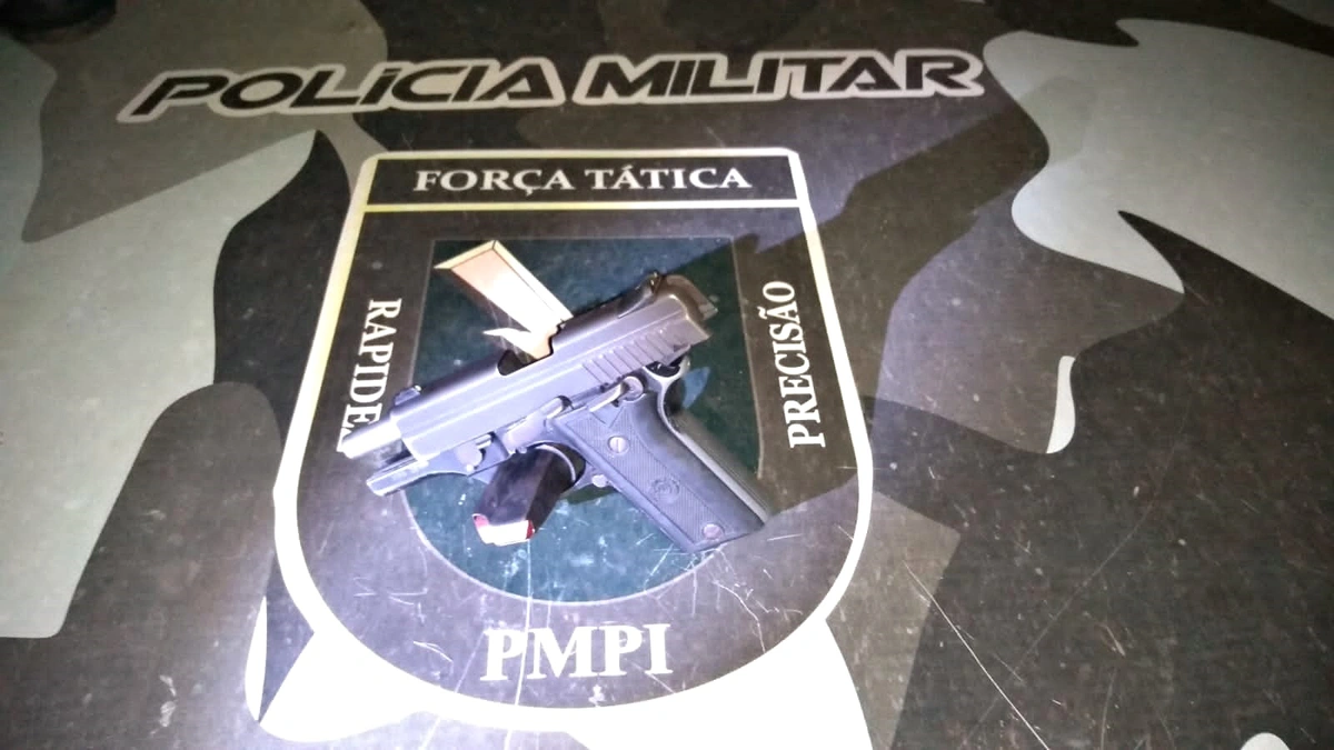 Arma de fogo apreendida