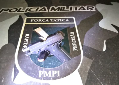 Arma de fogo apreendida