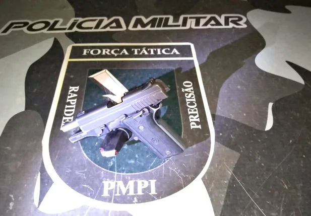 Arma de fogo apreendida