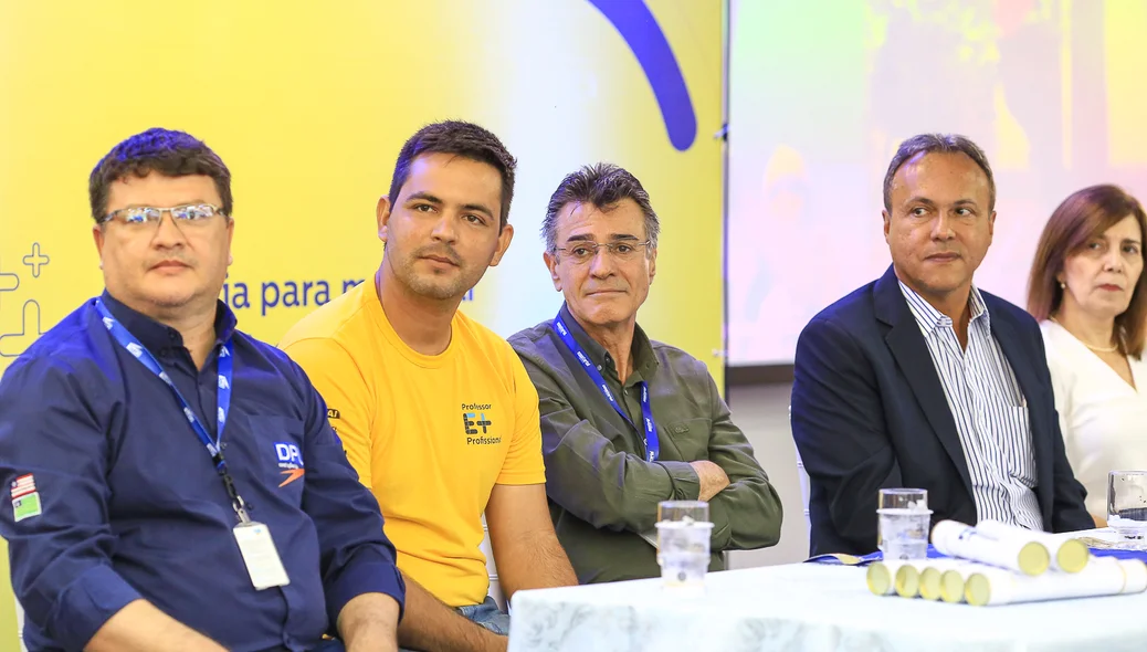 Autoridades na formatura