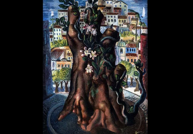 Bahia, um óleo sobre tela de 1935 pintado por Di Cavalcanti