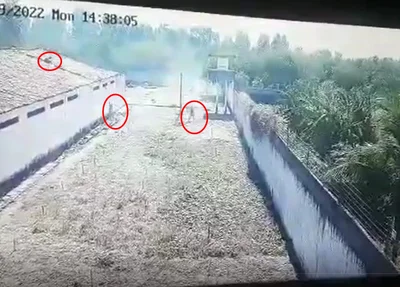 Câmera flagra presos tentando fugir da Penitenciária Mista de Parnaíba