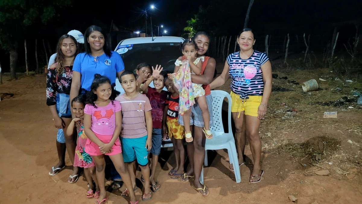 Camila Marques realiza visita a zona rural de Nazária-PI