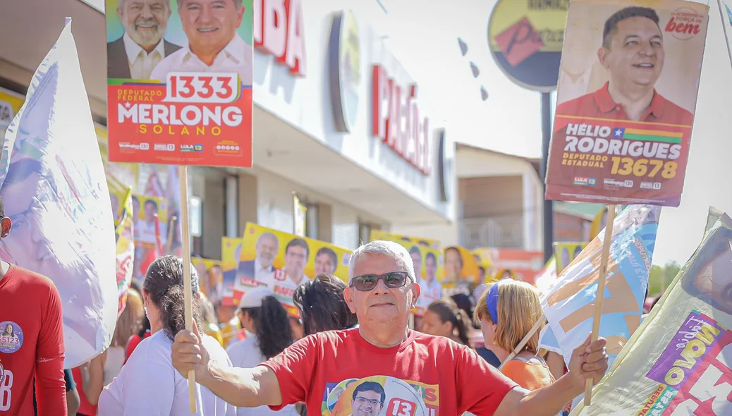 Caminhada no bairro Mocambinho