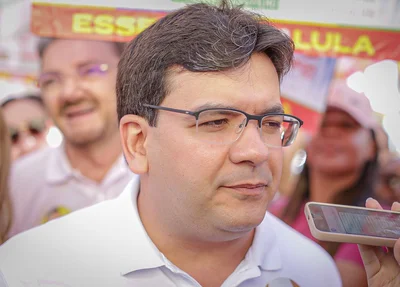 Candidato a governador Rafael Fonteles