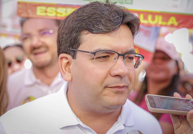 Candidato a governador Rafael Fonteles