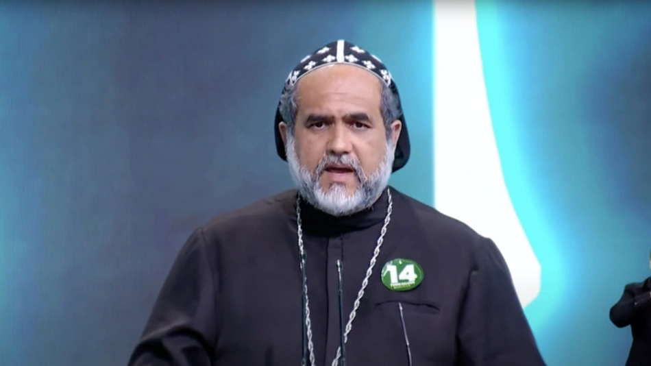Candidato à presidência pelo Partido Trabalhista Brasileiro Padre Kelmon