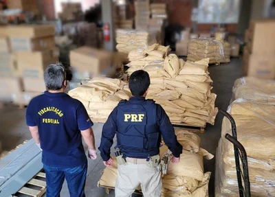 Carga apreendida pela PRF