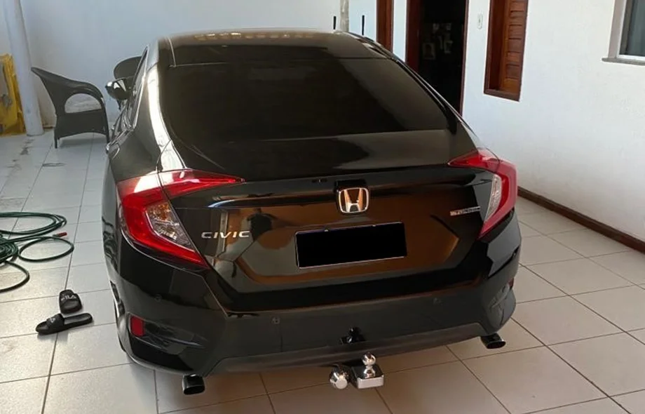 Carro apreendido pela PF