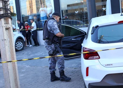 Carro que a vítima estava