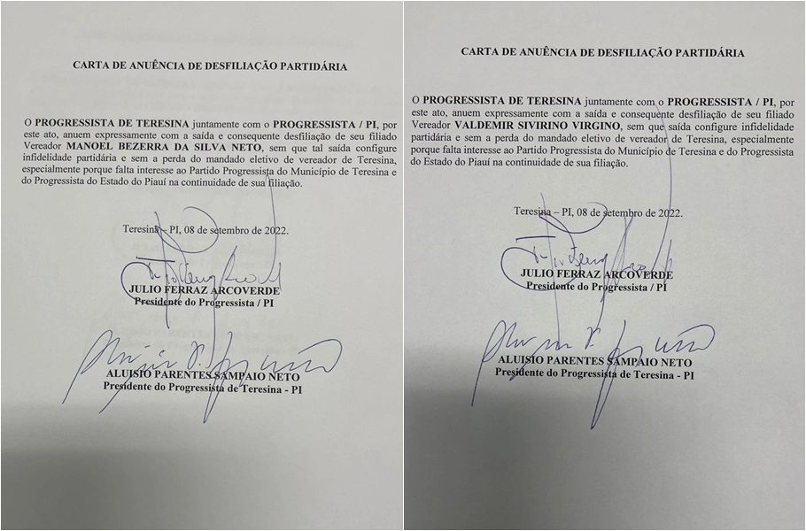 Cartas de anuência