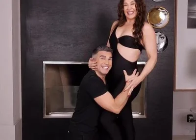 Claudia Raia anuncia gravidez aos 55 anos ao lado do marido, Jarbas Homem de Mello