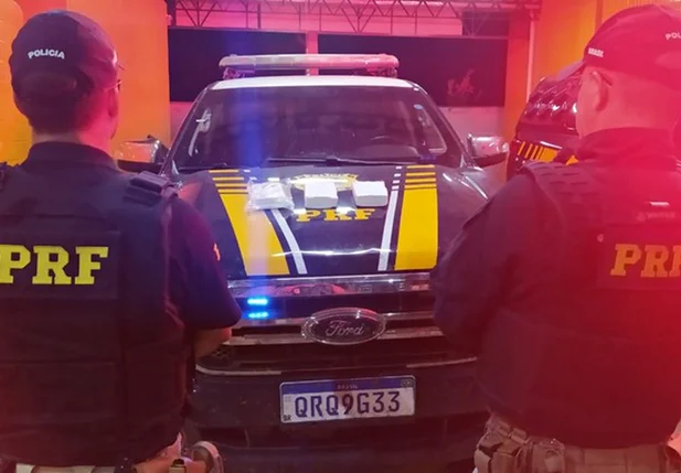 Cocaína apreendida em Floriano
